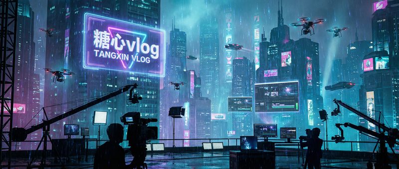 里番网精选视频：赛博都市夜景航拍视频教程